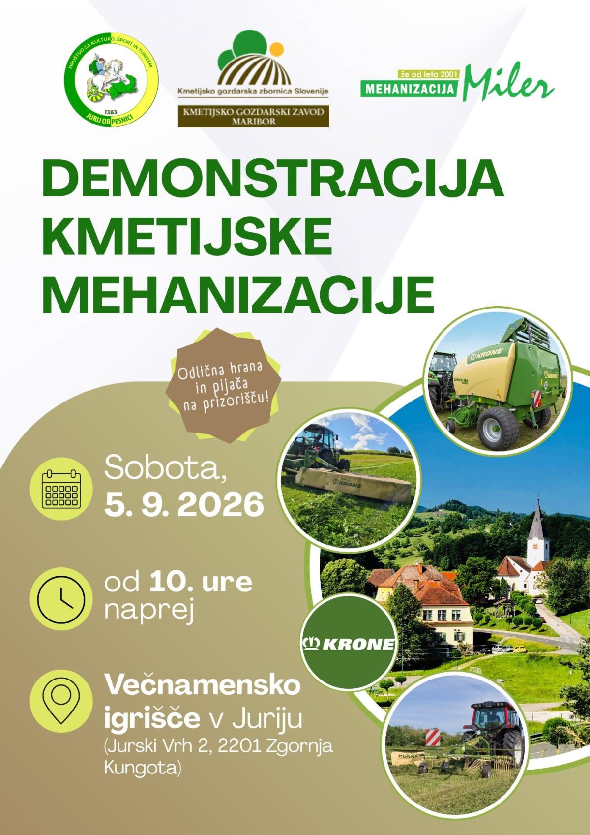 Demonstracija kmetijske mehanizacije